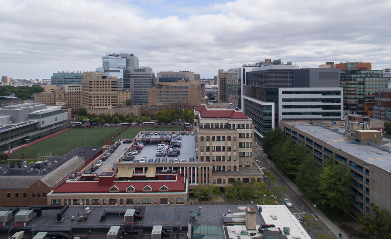 photo of Longwood, overlooking the 375 Longwood Avenue building