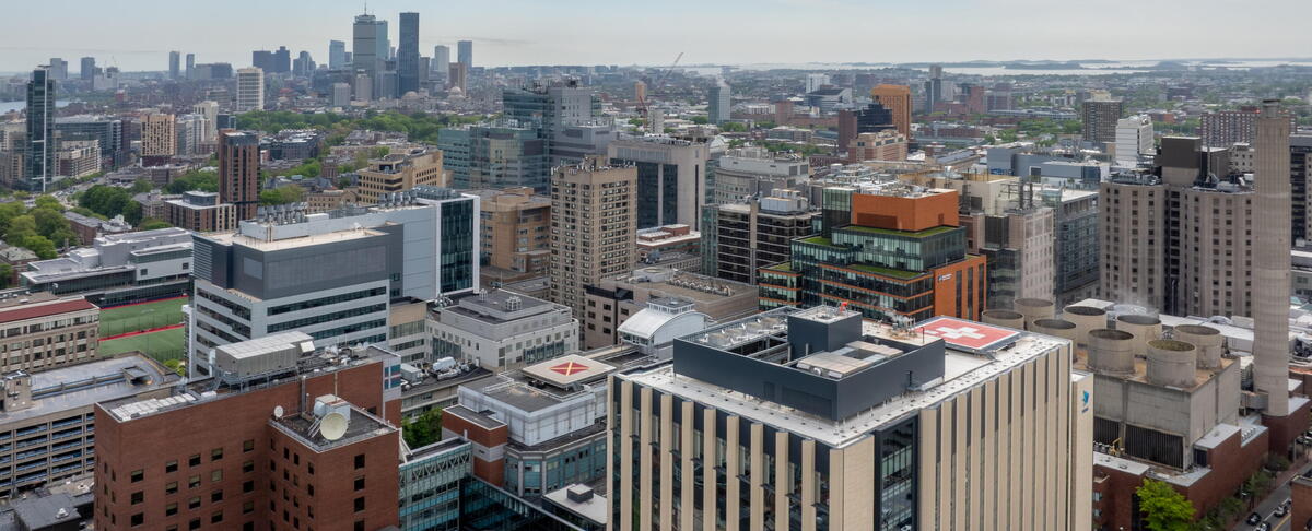aerial image of Longwood