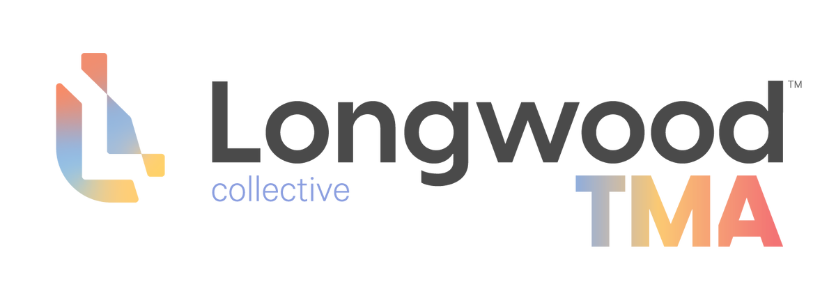 Longwood Collective TMA rainbow logo