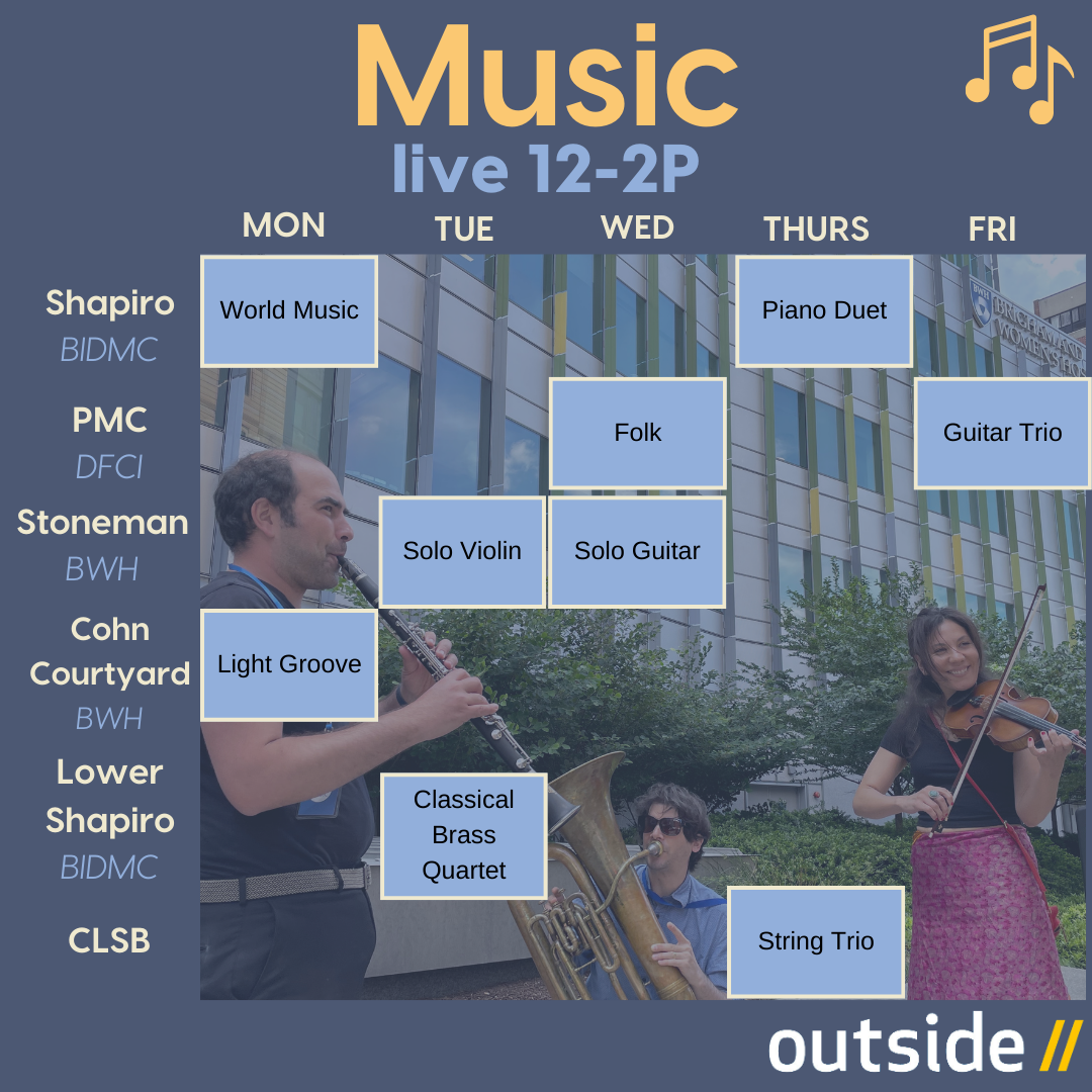 music schedule