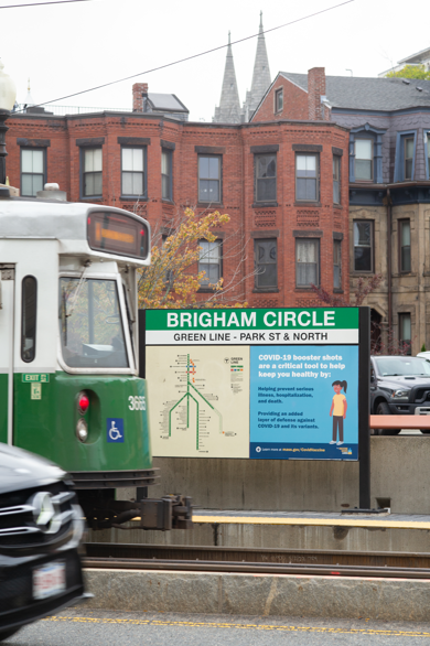 brigham circle green line stop